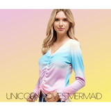 Beautiful Virtue Ombre Top - Ombre Top