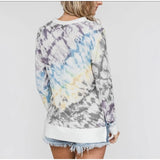Blue Mist Tie Dye Top