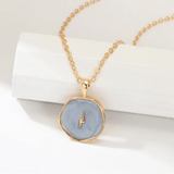 Enamel Stacking Charm Necklace
