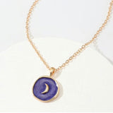 Enamel Stacking Charm Necklace