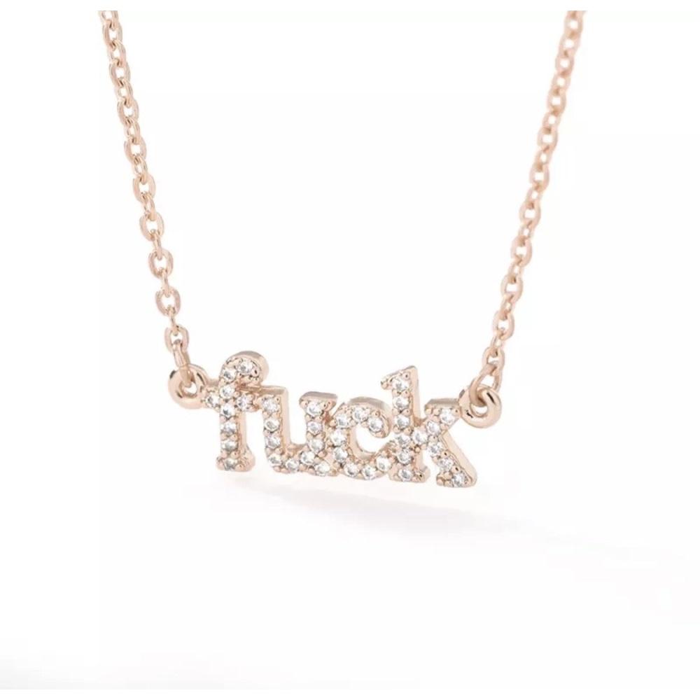 F**K Necklace - Jewelry