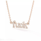 F**K Necklace - Jewelry