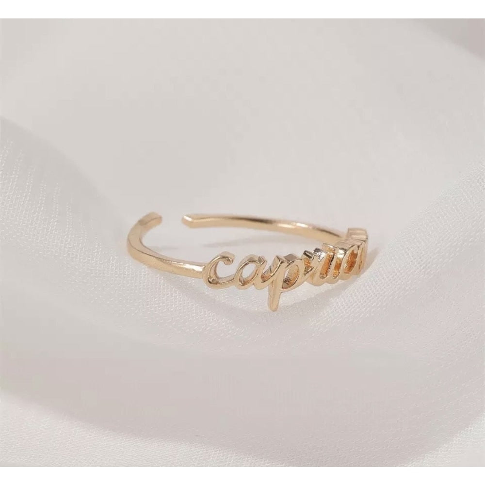 Zodiac Ring - Capricorn
