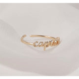 Zodiac Ring - Capricorn