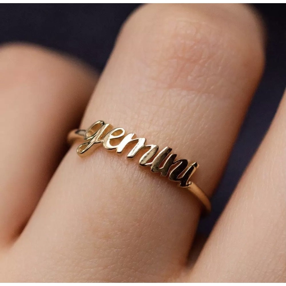 Zodiac Ring