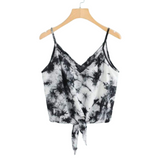 Grunge Reversible Tie Crop Top