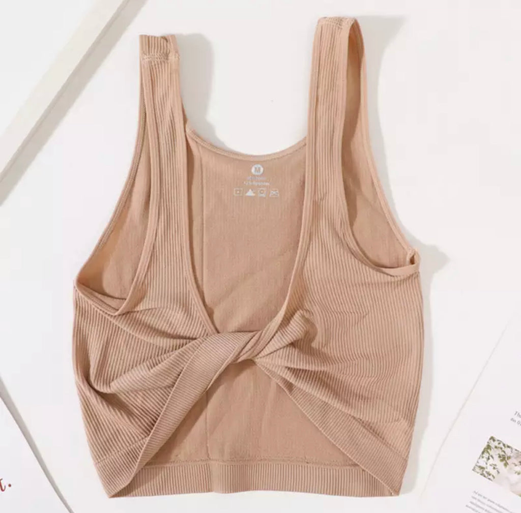 Taryn Twist Seamless Bralette Top