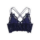 Navy Blue Lace Bralette