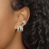 Pave Crystal Ear Cuff
