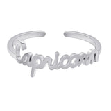 Silver Stackable Zodiac Ring