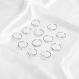 Silver Stackable Zodiac Ring