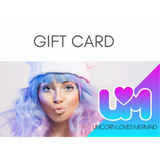 Unicorn Loves Mermaid Gift Card