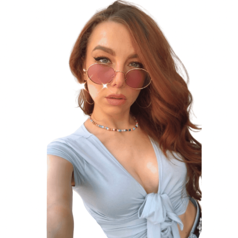 All Tied Up Crop Top - Shirts & Tops