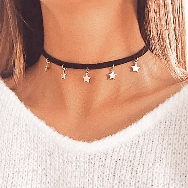 Tinkle Star Velvet Choker
