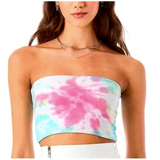 Candy Color Tie Dye Tube Top