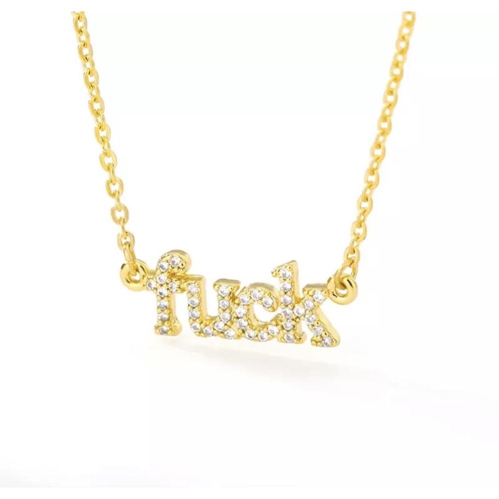 F**K Necklace - Jewelry