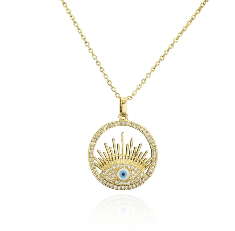 Eye Adore You Necklace