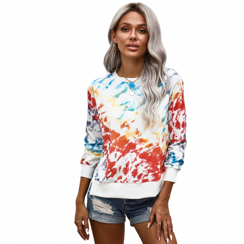 Sunset Tie Dye Crewneck