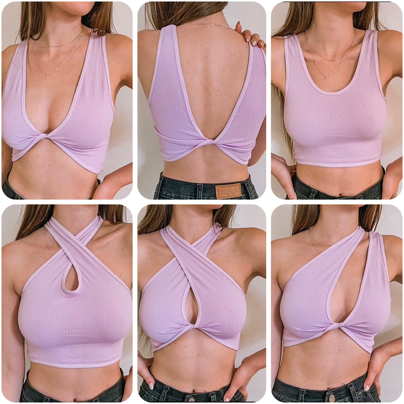 Taryn Twist Seamless Bralette Top