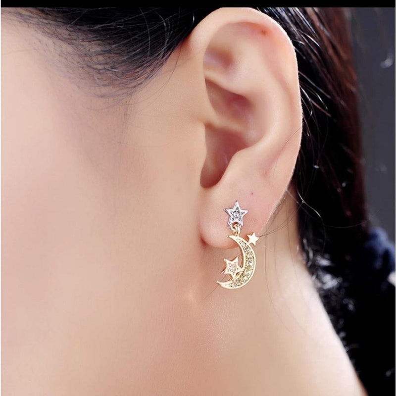 Aurora Moon Earrings