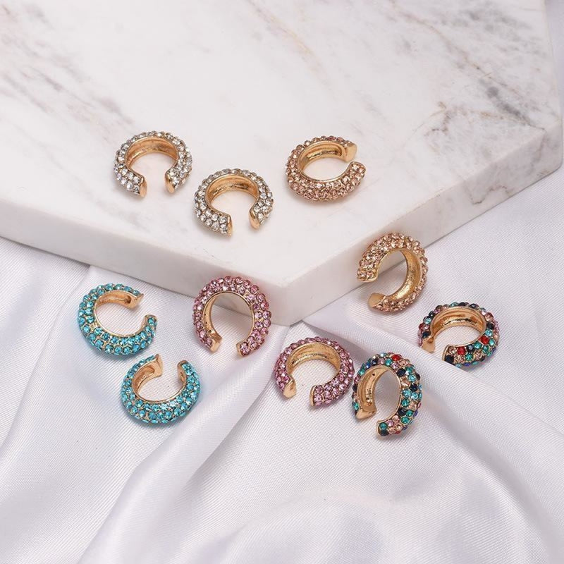 Pave Crystal Ear Cuff