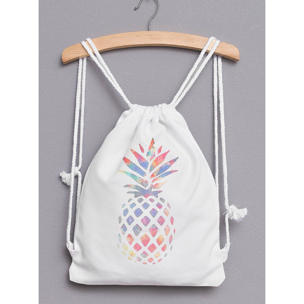 Pineapple Drawstring Backpack