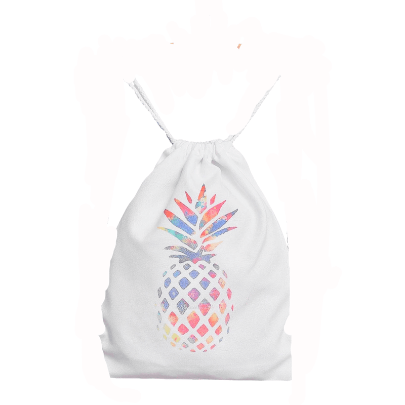 Pineapple Drawstring Backpack