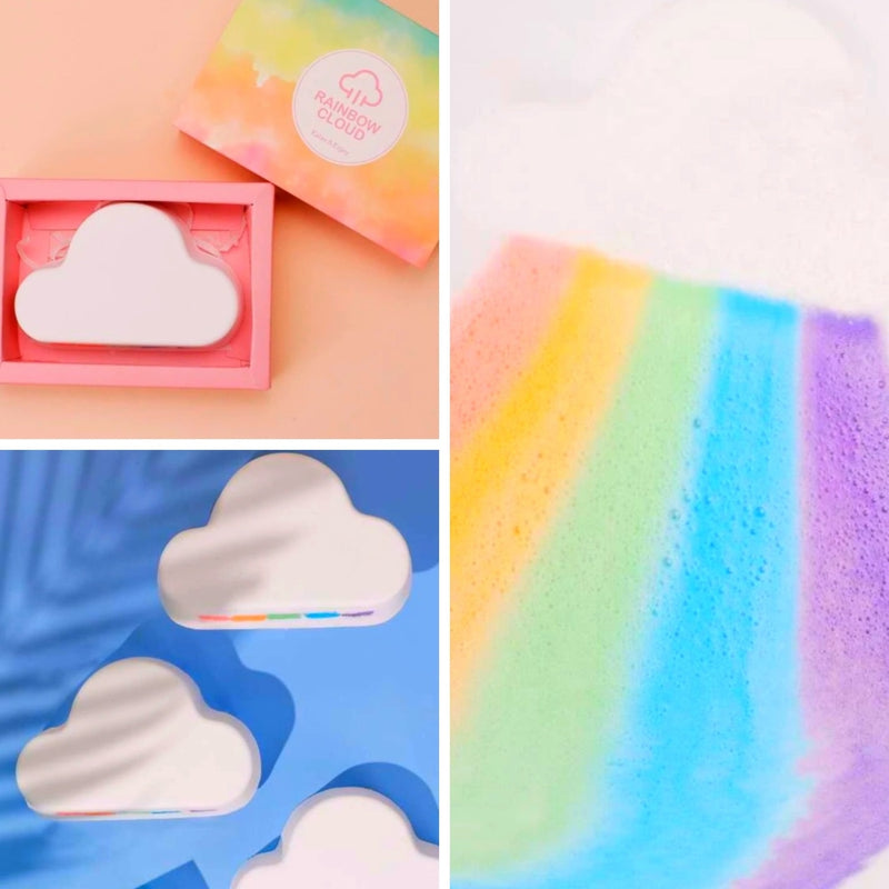 Rainbow Cloud Bath Bomb