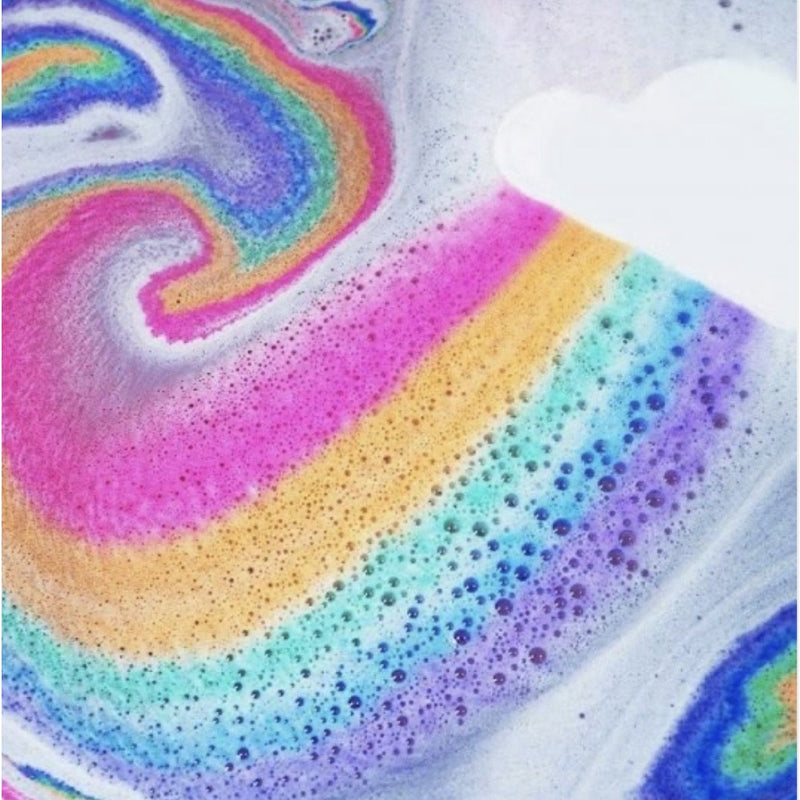 Rainbow Cloud Bath Bomb