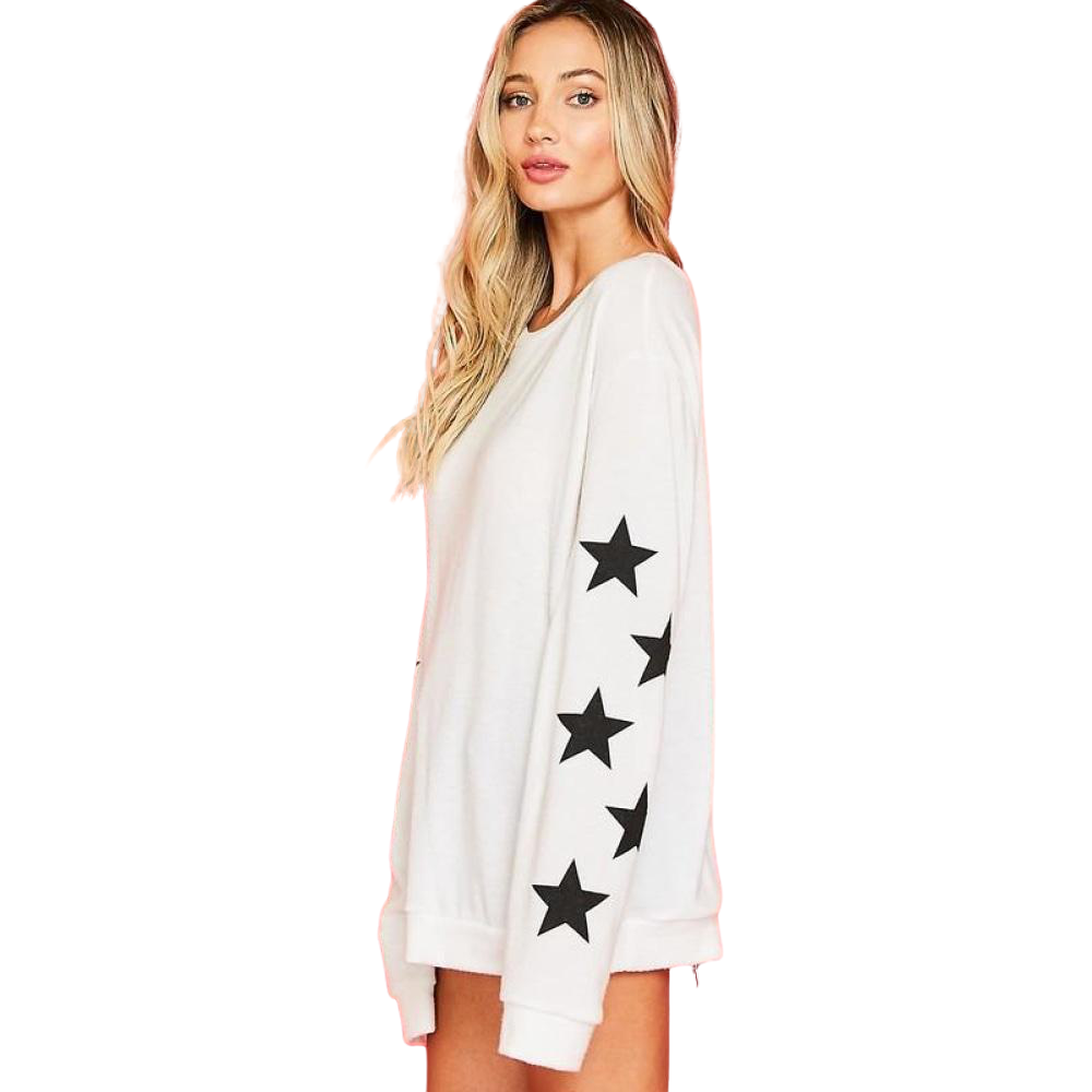 Road Trip Graphic Star Top