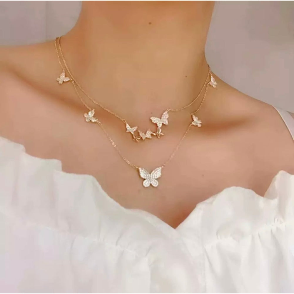 The Luxe Butterfly Collection - Necklaces
