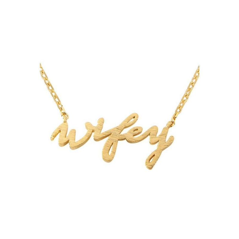 Wifey Necklace